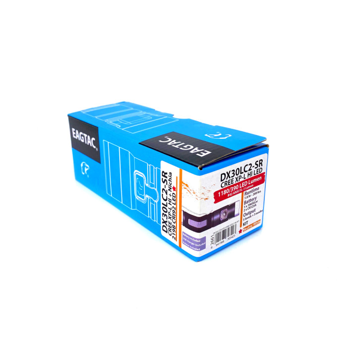 Карманный фонарь Eagletac DX30LC2R XP-L HI NW KIT + аккум. 3000 mAh  