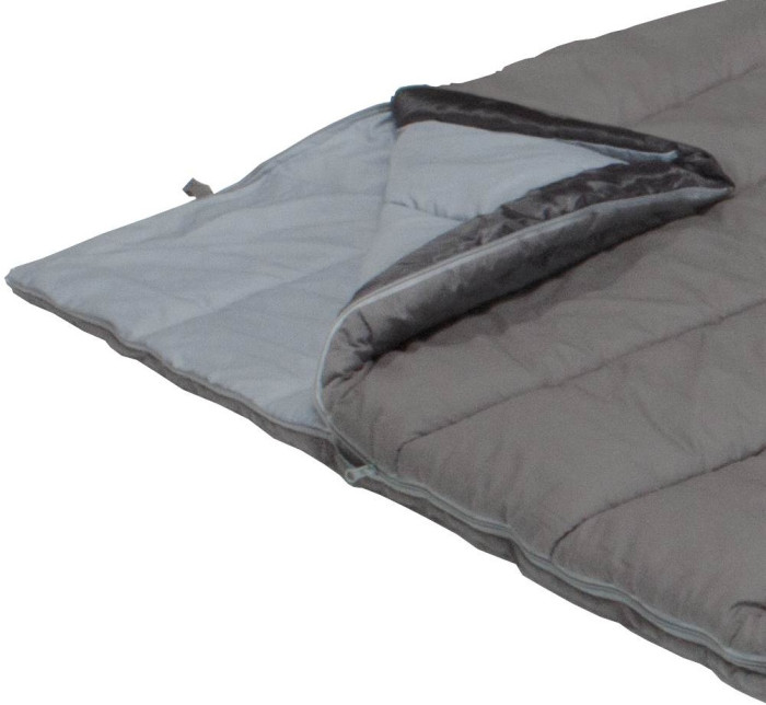 Спальный мешок High Peak Dundee 4/+4°C Grey/Light Grey Left (21238)  