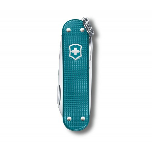 Классический нож-брелок Swiss Army Knife, Classic SD Alox Colors, 58 mm, Wild Jungle, Gift Box  