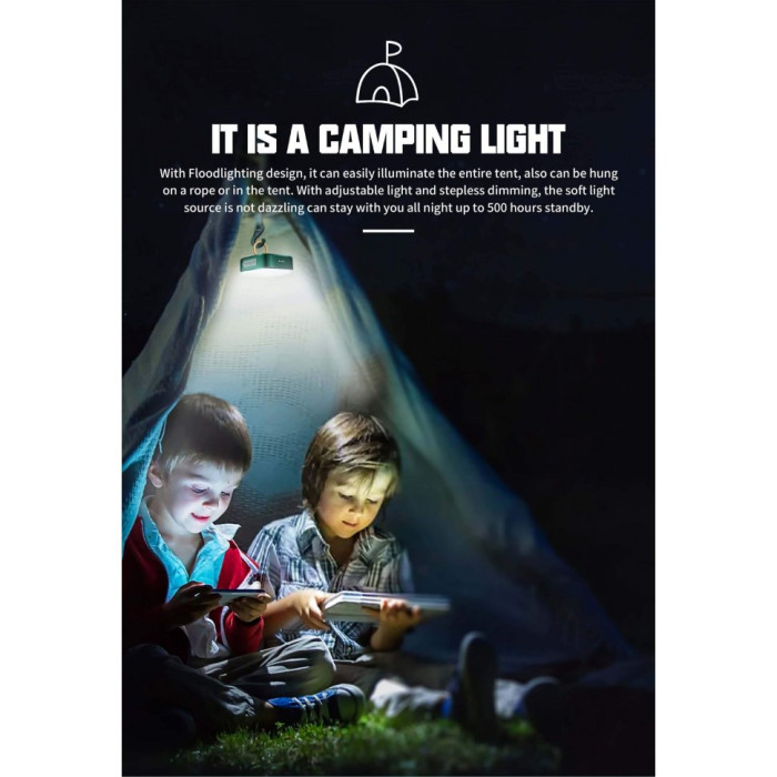 Фонарь Wuben F5 (зеленый)  