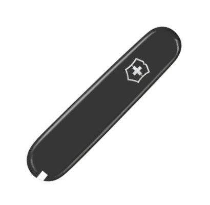 Накладка ручки ножа перед. black with Logo (84мм), VxC2603.3  