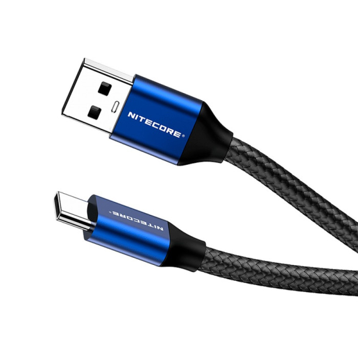 Кабель Nitecore UAC20 USB Type-C to USB-A 2.0 (1000мм)  