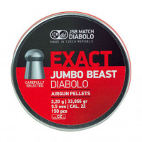 Пули пневматические JSB Exact Jumbo Beast 5,52 мм 2,2 г 150 шт/уп (546387-150)