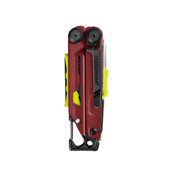 Мультитул Leatherman Signal Crimson, синтетический чехол, картонная коробка  
