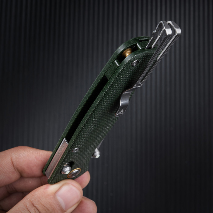 Нож складной SRM Medal 255L-MG2, темно-зеленый  