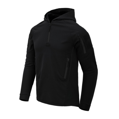 Кофта тактическая Helikon-Tex RANGE HOODIE - TopCool, черный, размер S