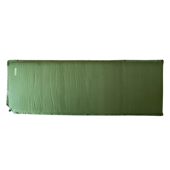 Коврик самонадувающийся Tramp с возможностью застегивания green 188х66х5 UTRI-004  