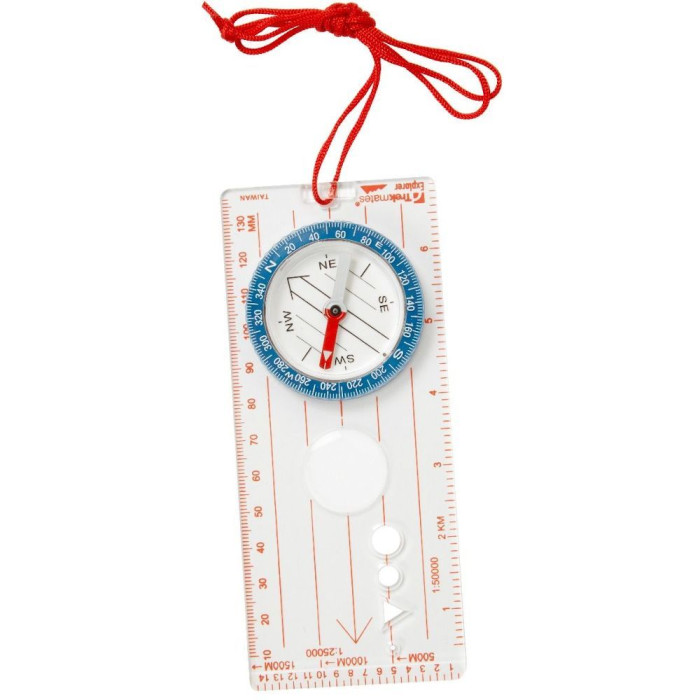 Компас Trekmates Explorer Compass TM-006247 clear - O/S  