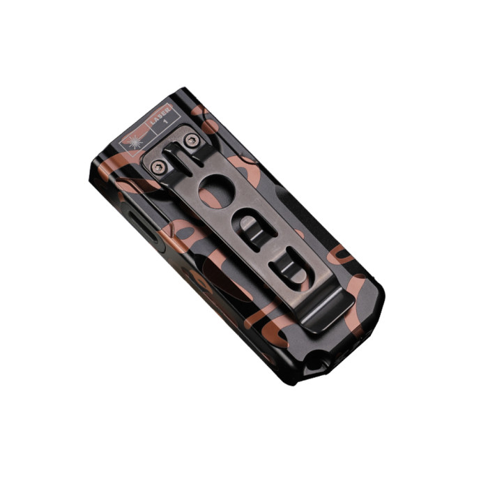 Фонарь наключный Fenix E06R, черно-коричневый | Лимитированная серия  