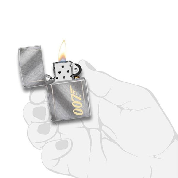 Зажигалка Zippo 28182 Bond BT 7 Gun Logo (29775)  