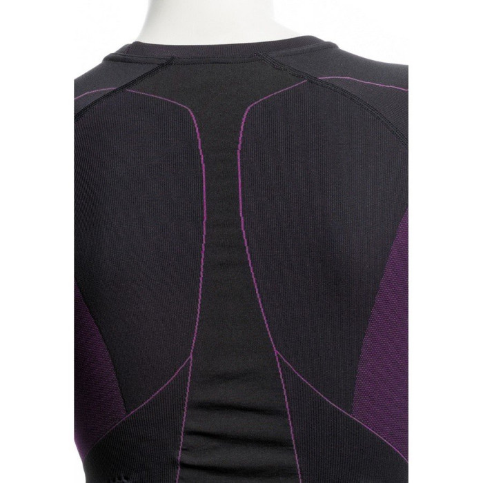 Футболка Accapi Polar Bear Long Sleeve Shirt Woman 934 black/cyclamen , M-L  