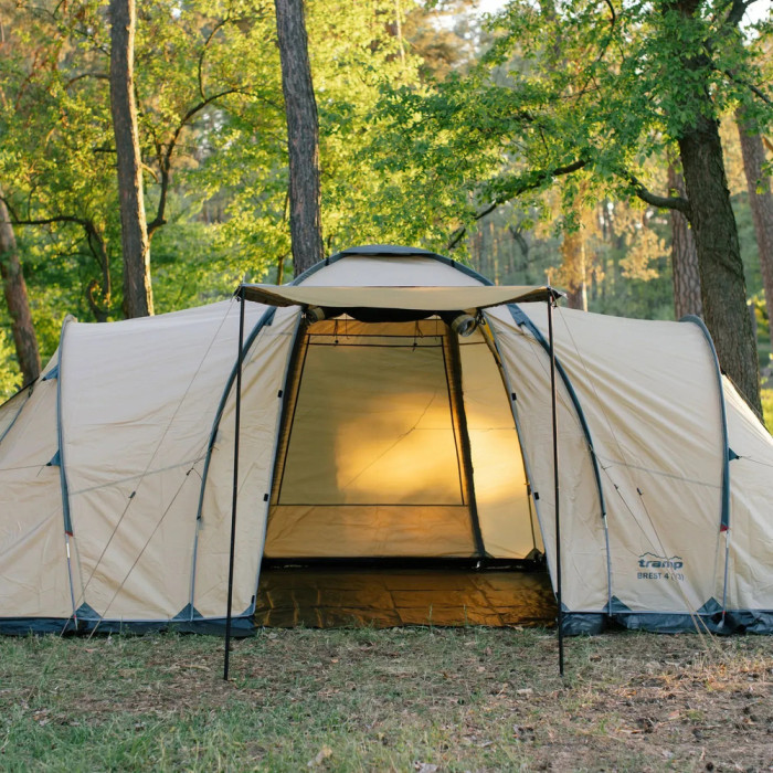 Палатка Tramp Brest 4 (V3) UTRT-110-sand  