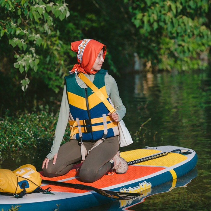 Полотенце быстросохнущее Naturehike CNK2300SS011, 100*30, оранжевое  