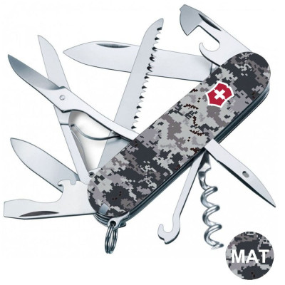 Складной нож Victorinox HUNTSMAN ARMY Пиксель синий с красн Лого 1.3713.3.W3943p
