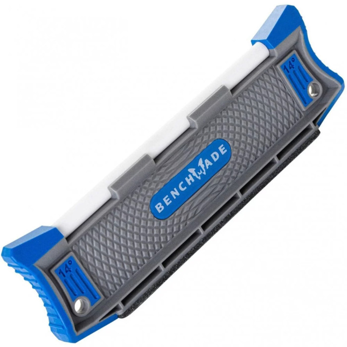 Точило Benchmade "14° Guided hone tool", керамика+кожа, 14 градусов  