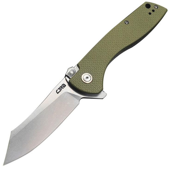 Нож CJRB Kicker SW, D2, G10 ц:olive  