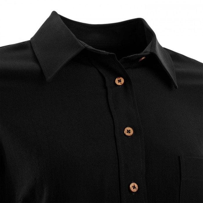 Рубашка муж. Aclima LeisureWool 160 Woolshirt M's Jet Black XL  