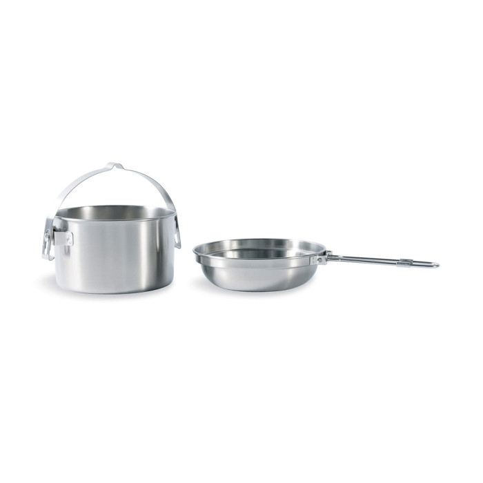 Котелок с крышкой Tatonka Kettle 1.0, Silver (TAT 4001.000)  