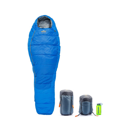 Спальный мешок Pinguin Comfort PFM (-1/-7°C), 185 см - Left Zip, Blue (PNG 234152)