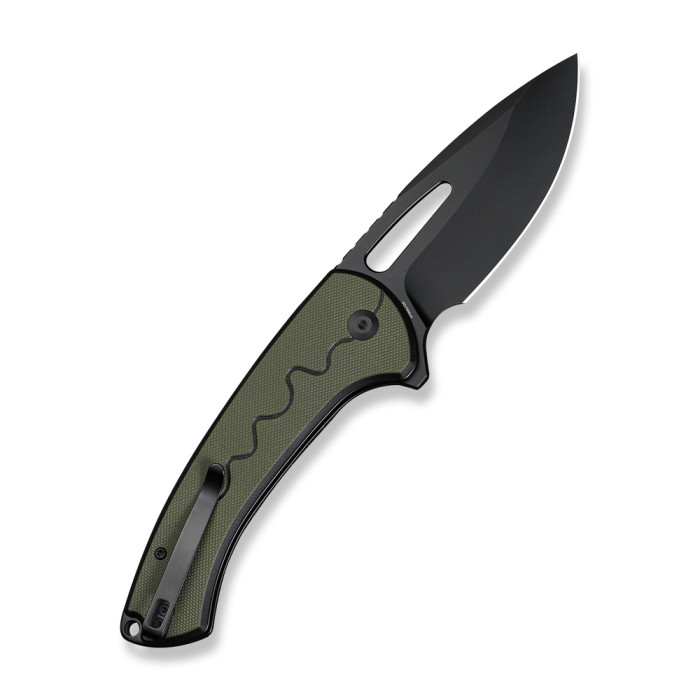 Нож складной Sencut Squiggy Black/Green S24082A-2  