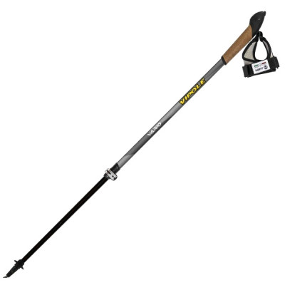 Палки для скандинавской ходьбы Vipole Vario Top-Click QL K.T. Dark DLX S1856
