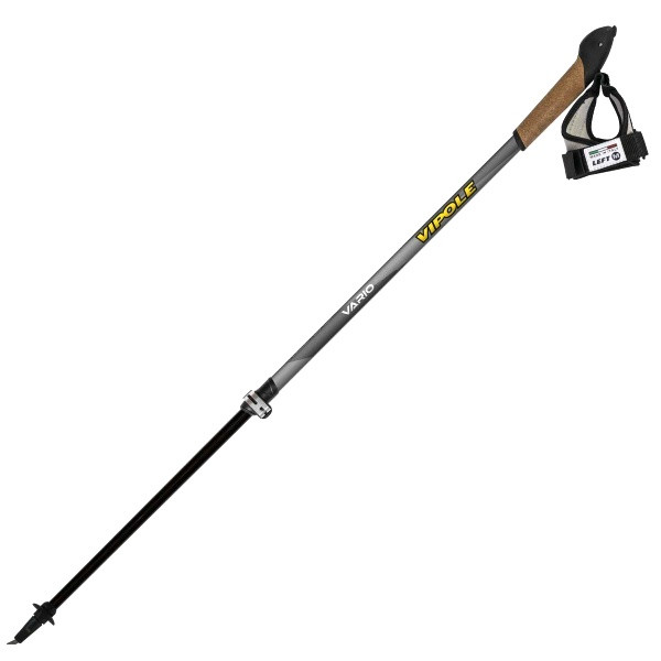 Палки для скандинавской ходьбы Vipole Vario Top-Click QL K.T. Dark DLX S1856  