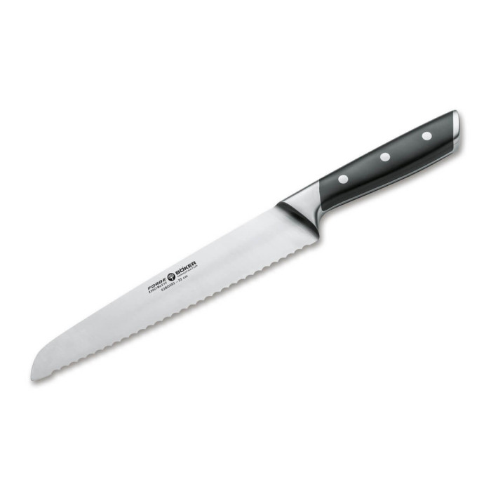 Кованый кухонный нож для хлеба Boker Forge Brotmesser  