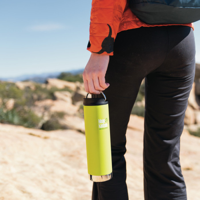 Термочашка Klean Kanteen TKWide Cafe Cap Juicy Pear Matt 592 ml  