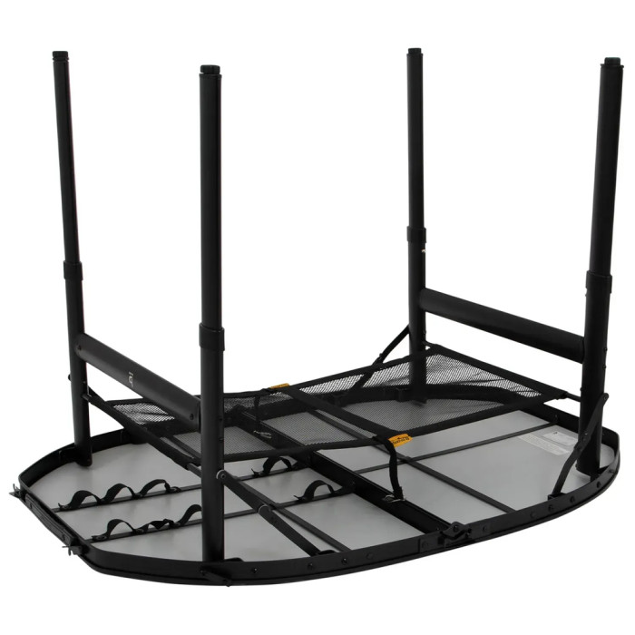 Стол Bo-Camp Northgate 100x70 cm Black/Grey (1404189)  