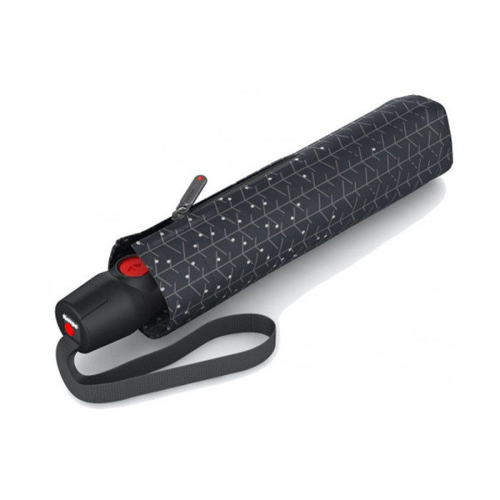 Зонт Knirps T.200 Nuno Biru Rock Ecorepel UV Protection Авто/Складной/8спиц /D99x28см  