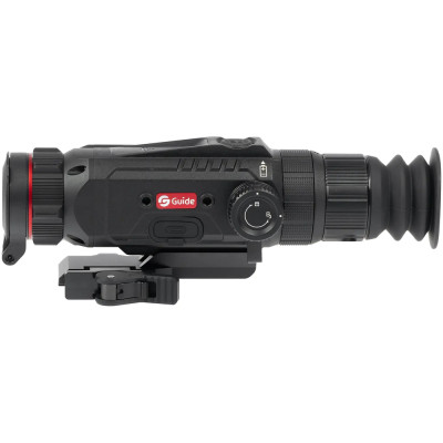 Прицел Guide TR222 Gen2, 25mm F1.0, 3.6-14.4x, 256x192@12μm, VOx (QD Long mount)