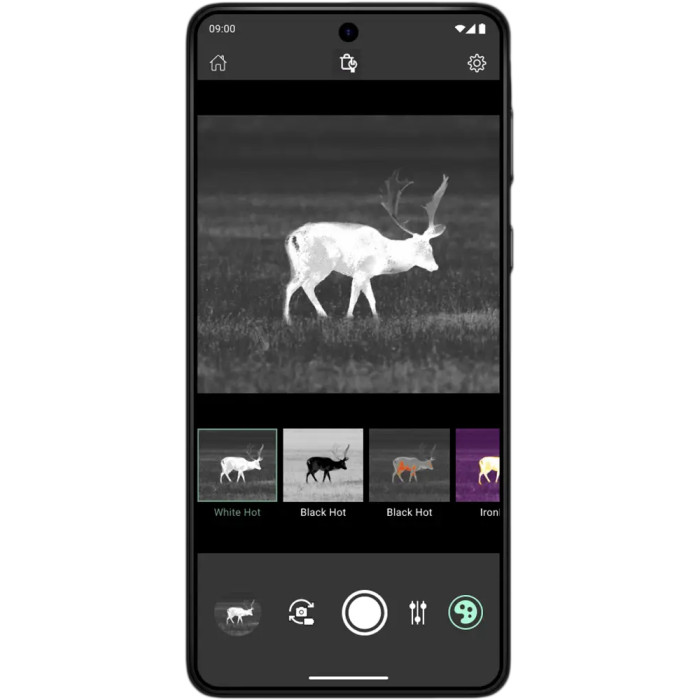 Прицел Guide TR222 Gen2, 25mm F1.0, 3.6-14.4x, 256x192@12μm, VOx (QD Long mount)  