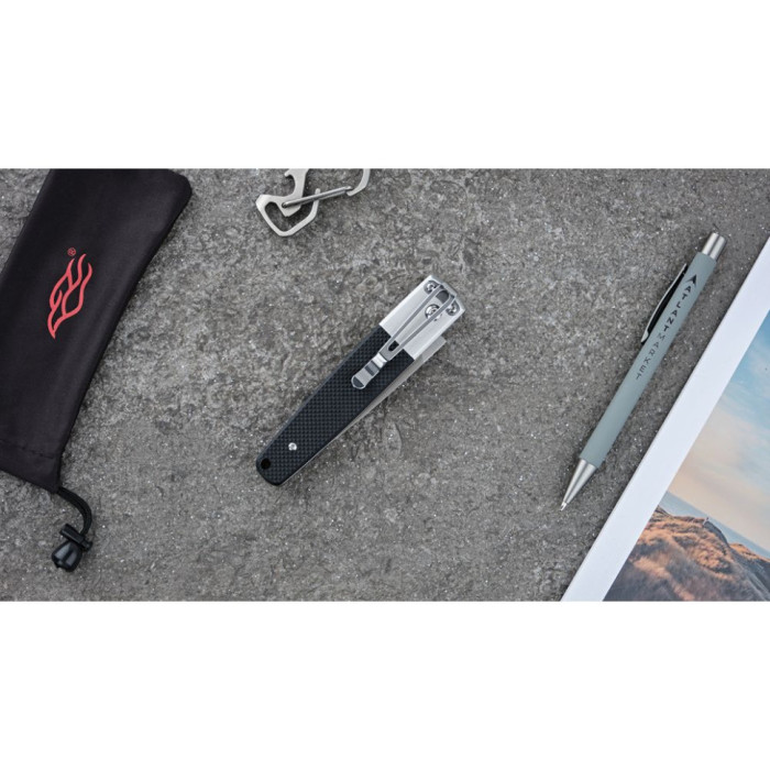 Нож складной Ganzo G7211-BK черный (восстановленный)  