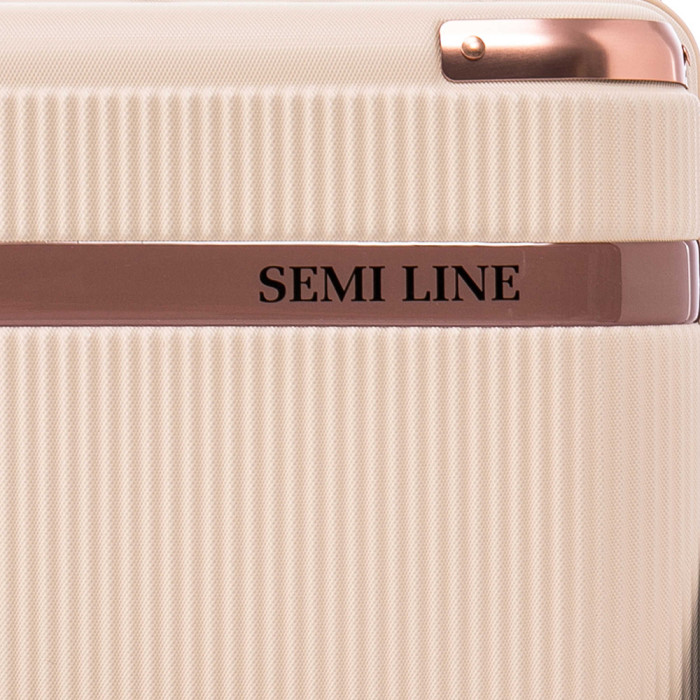 Бьюти-кейс Semi Line 16L Ecru (T5669-1)  