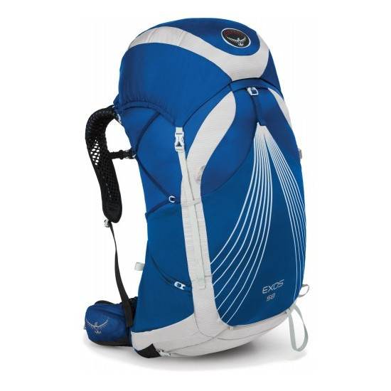 Рюкзак Osprey Exos 58 Pacific Blue, размер LG  