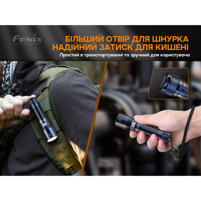 Фонарь ручной Fenix C6V3.0 голубой | Лимитированная серия  