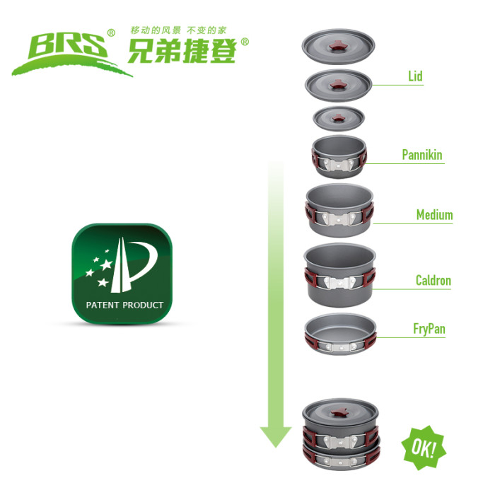 Набор посуды BRS-155  