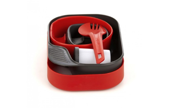 Набор посуды Wildo Camp-A-Box Complete, Red  