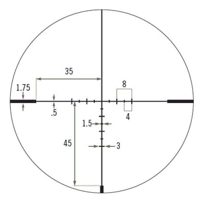 Прицел Vortex Viper PST Gen II 1-6x24 сетка VMR-2 (MRAD)  