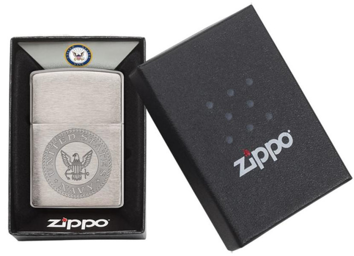 Зажигалка Zippo 200 Us Navy 29385  
