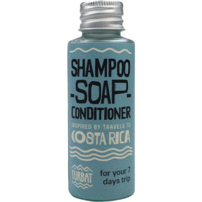 Шампунь-мыло-кондиционер Turbat Costa Rica - 50г/50мл