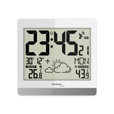 Часы настенные Technoline WS8119 - белые