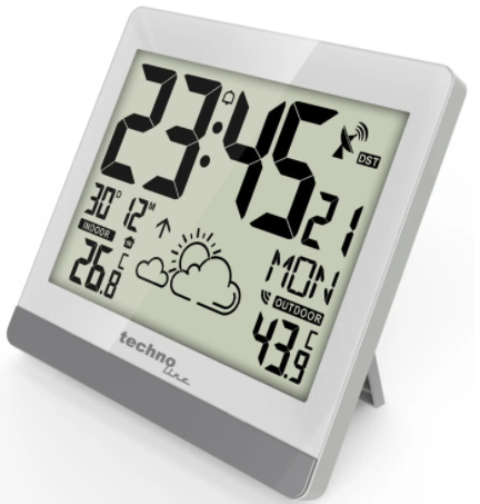 Часы настенные Technoline WS8119 - белые  