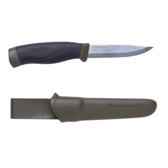 Нож Morakniv Companion Green Heavy Duty MG, углеродистая сталь, 12494  
