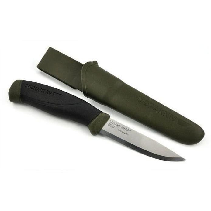 Нож Morakniv Companion Green Heavy Duty MG, углеродистая сталь, 12494 