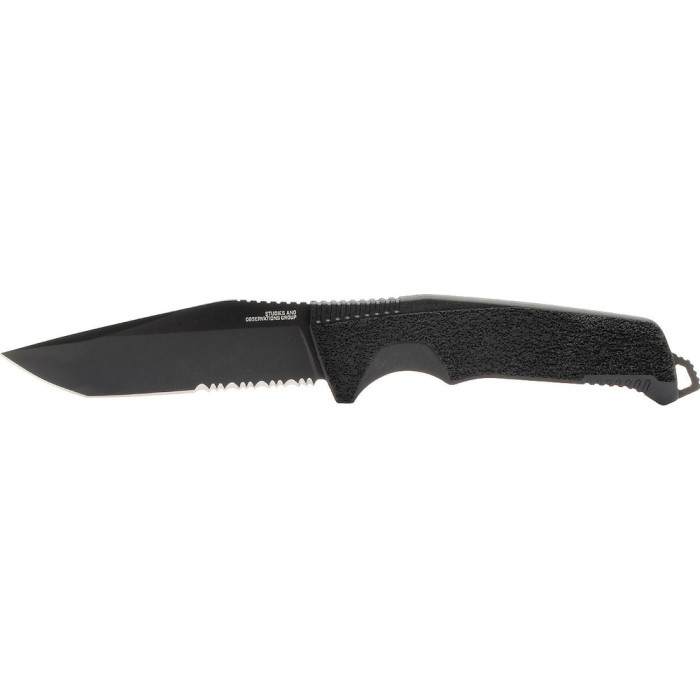 Нож SOG Trident FX, Blackout/Partailly Serrated (SOG 17-12-02-57)  
