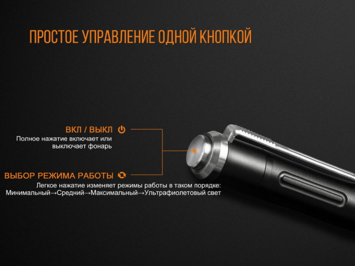 Фонарь ручной Fenix ​​LD05 V20 Cree XQ-E HI (Поврежденная упаковка/ремонт драйвера питания)  