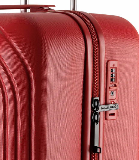 Чемодан Swissbrand London (S) Red (SWB_LHLON201S)  