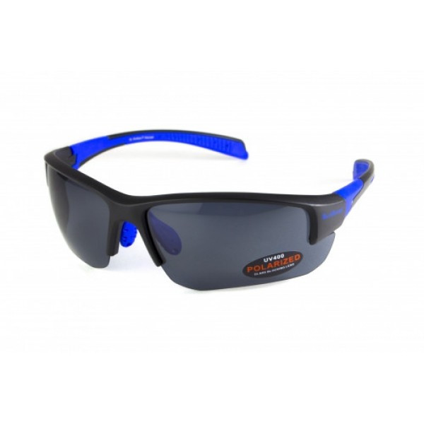 Очки поляризационные BluWater Samson-3 Polarized, черные  