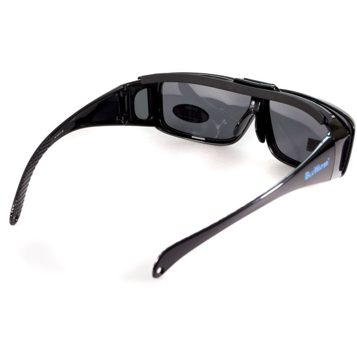 Очки BluWater Flip-IT Polarized (gray) черные  